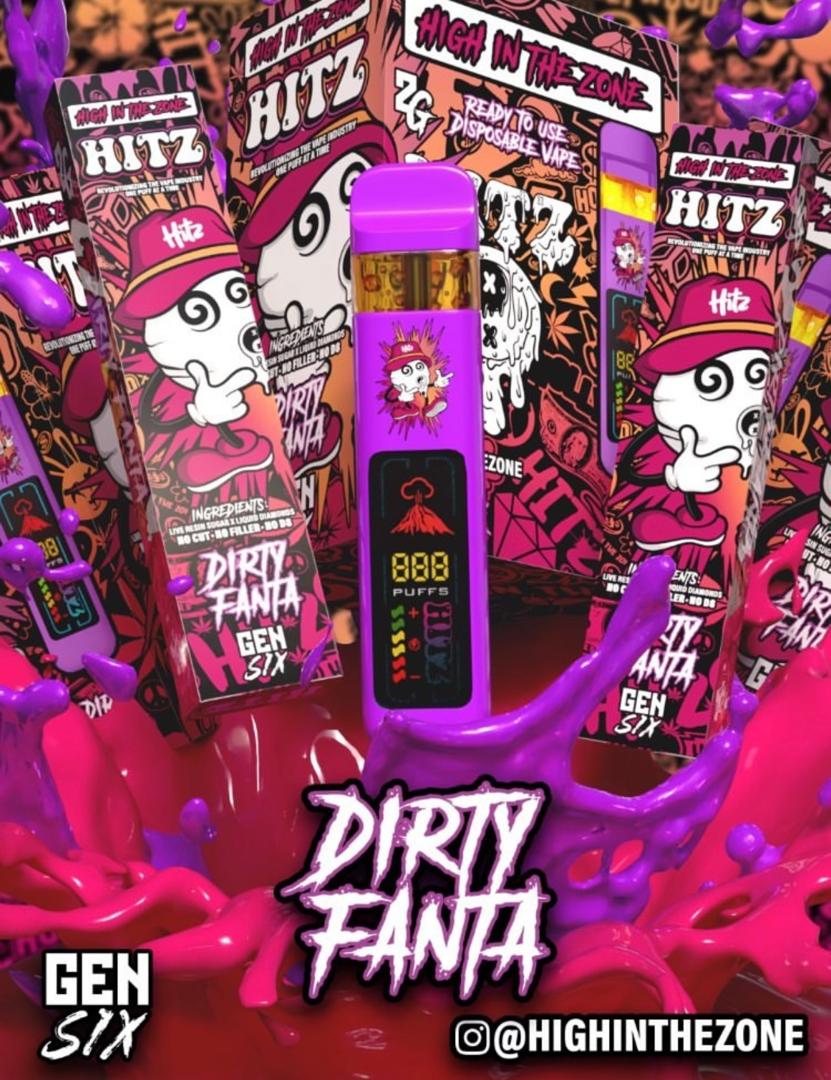 Hitz 2g Disposable Gen 6 Vape 2g disposable
