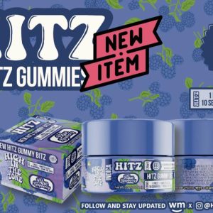 Hitz Blue Raspberry THC Gummies THC gummies