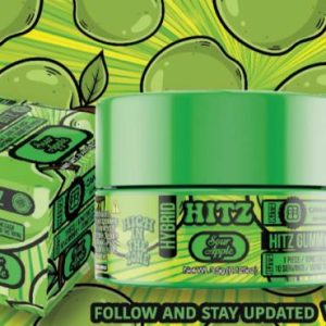 Hitz Sour Apple THC Gummies THC gummies