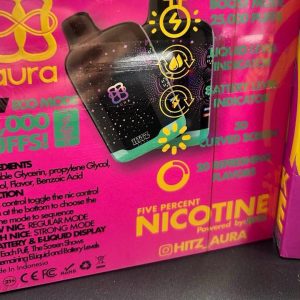 Hitz Nicotine Puffs Disposable – 50 Pack Mixed Flavor Box variety box