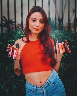 Hitz Vape product showcase with various flavors and models